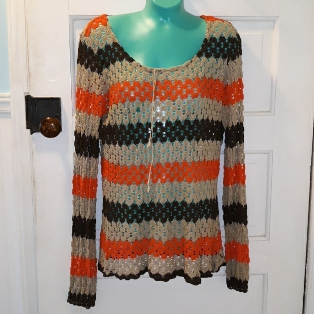 Vintage 1970s Beach Party bathing suit cover up